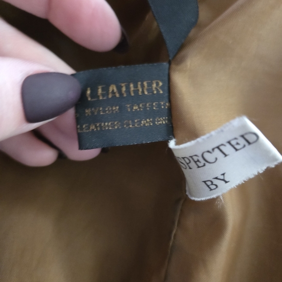 Winlet Western Cowgirl Vintage Fringe Leather Jacket - damaged see pics - Picture 15 of 16